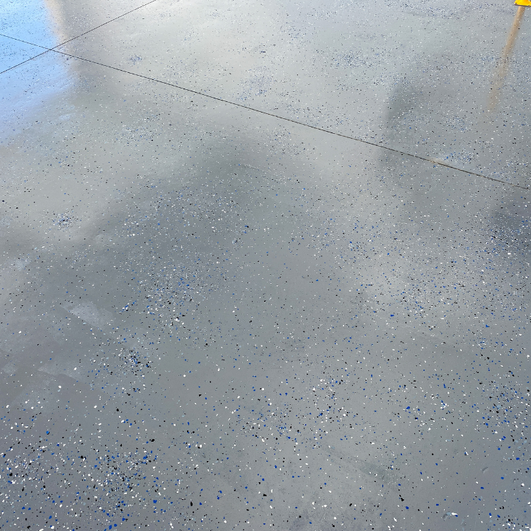 Flake Broadcast Epoxy in Georgia