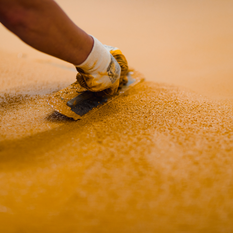 Flake Broadcast Epoxy in Georgia