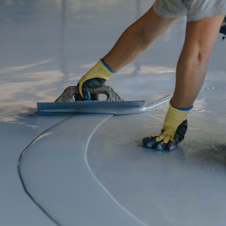 Quartz Broadcast Solid Epoxy Color in Georgia
